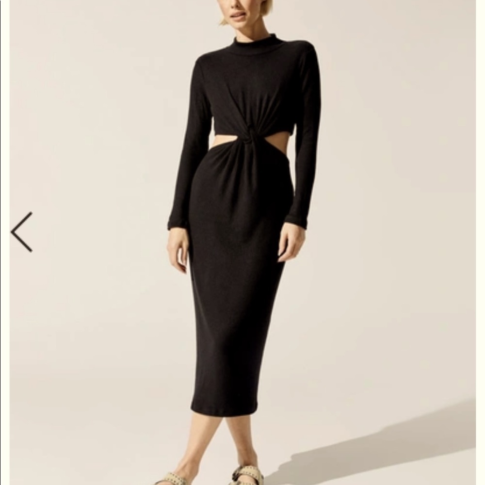 Good condition LNA Cutout Sweater Dress